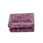 604.90CT Rectangular Step Cut Ruby Gemstone
