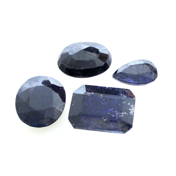 216CT Mixed Cut Beryl Sapphire Parcel 